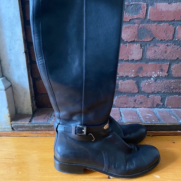 Michael Kors Black Arley Riding Boot - Picture 3 of 8
